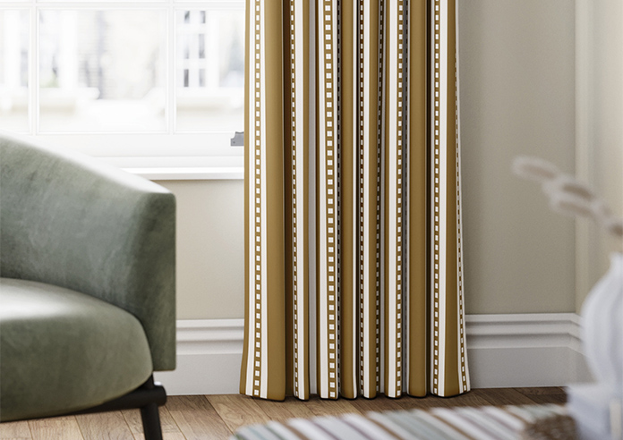 The British Stripe Co. Edgar, Highlands No.1 - Made to Measure Curtains - Image 5